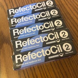 5 pcs Refectocil Eyelash & Eyebrow tint - BlueBlack as pictured
